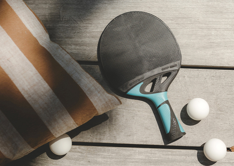 Raquetas de ping pong